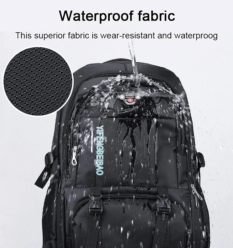 Expandable Large-Capacity Oxford Backpack