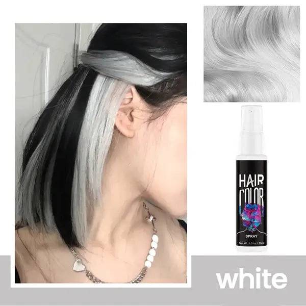 Bubble Dye Hair Color Spray