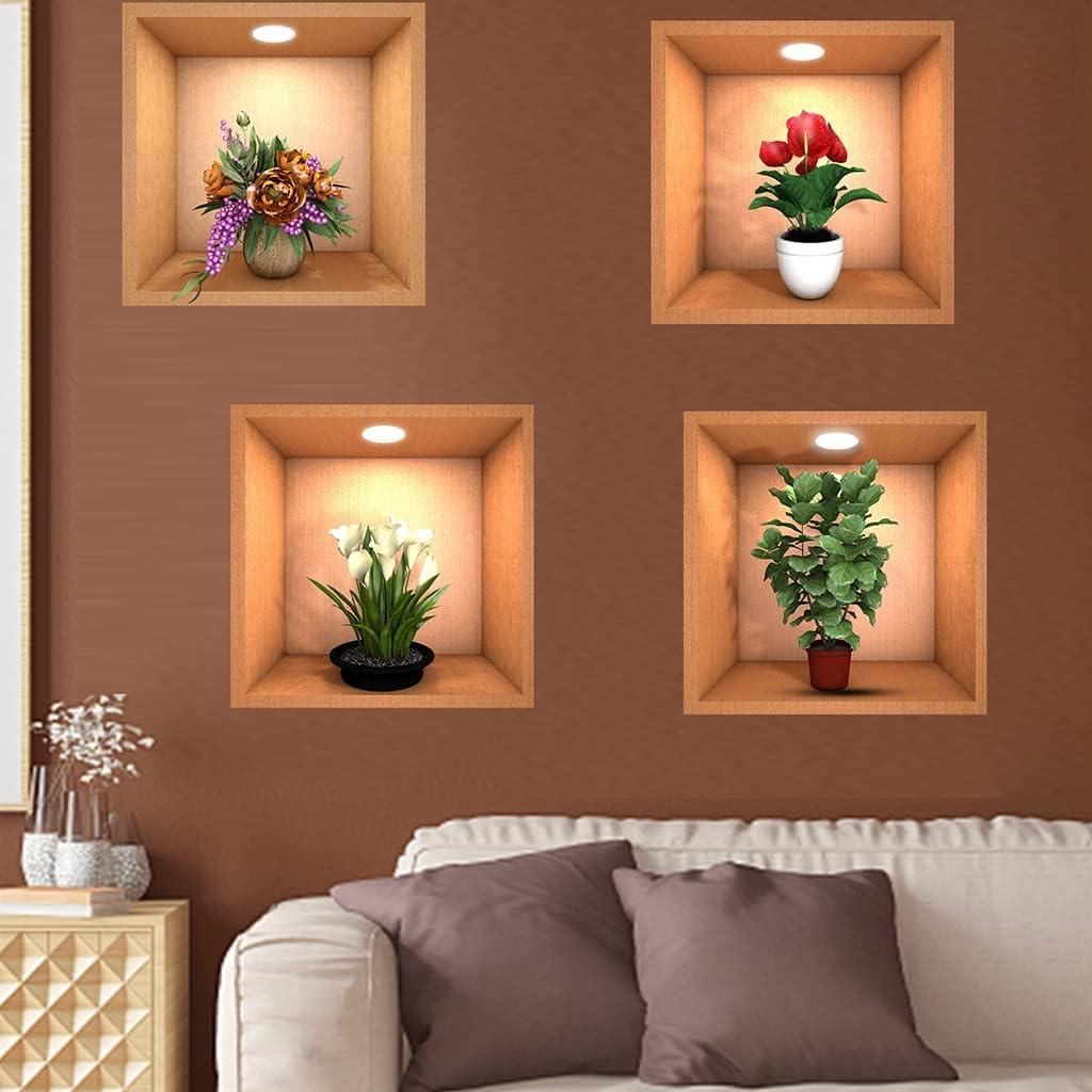 3D Wall Decor Stickers-Set of 2