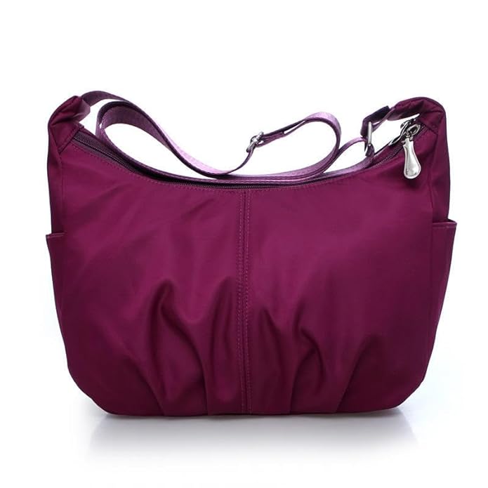 Crossbody waterproof nylon bag