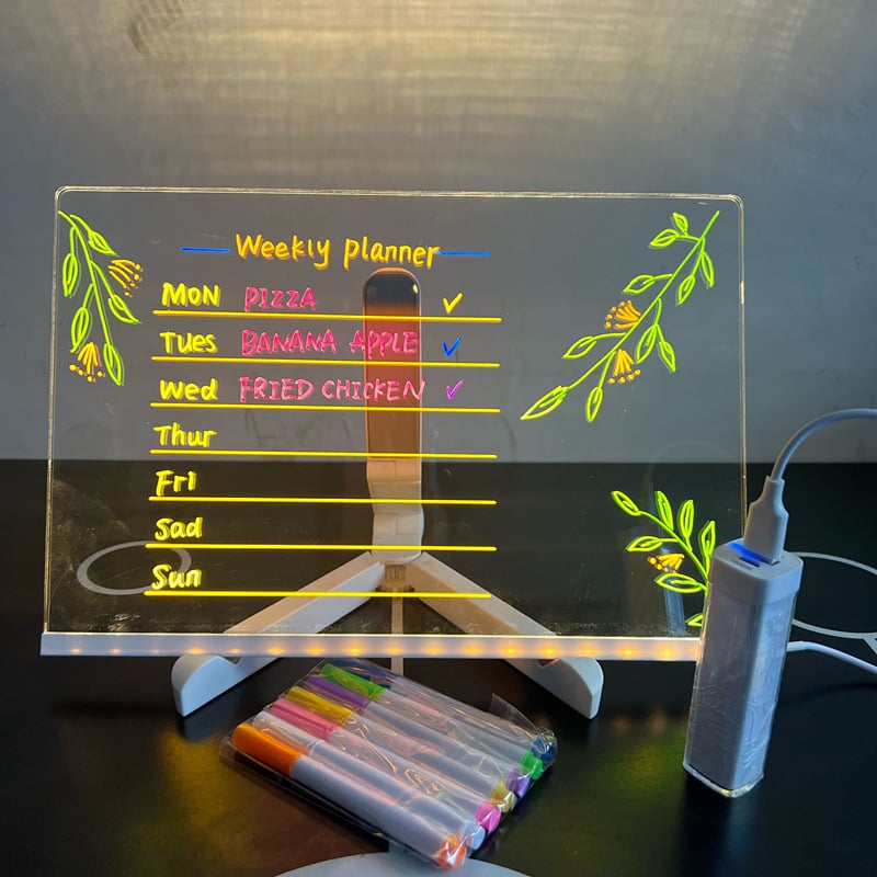 3D LED  Acrylic Board