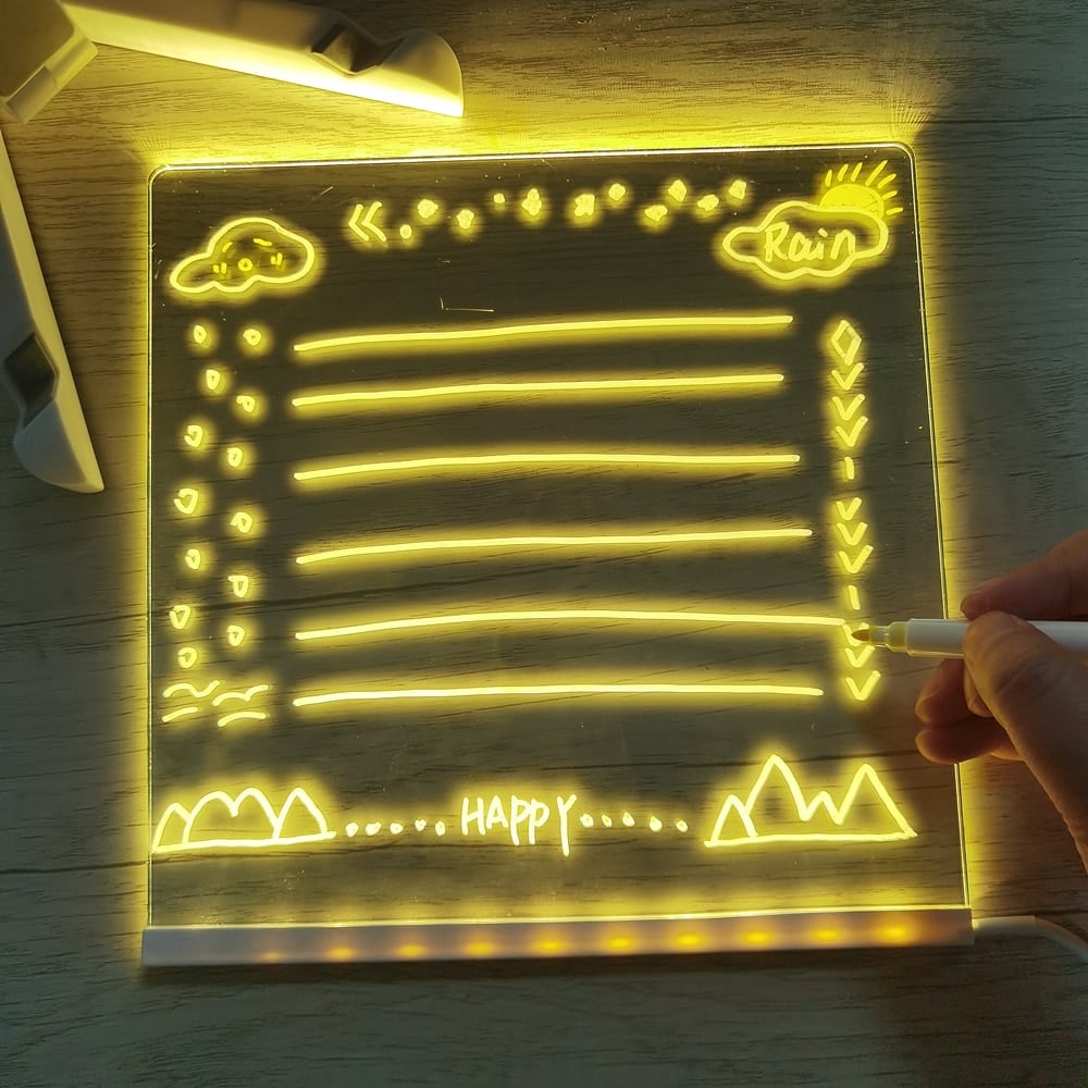 3D LED  Acrylic Board