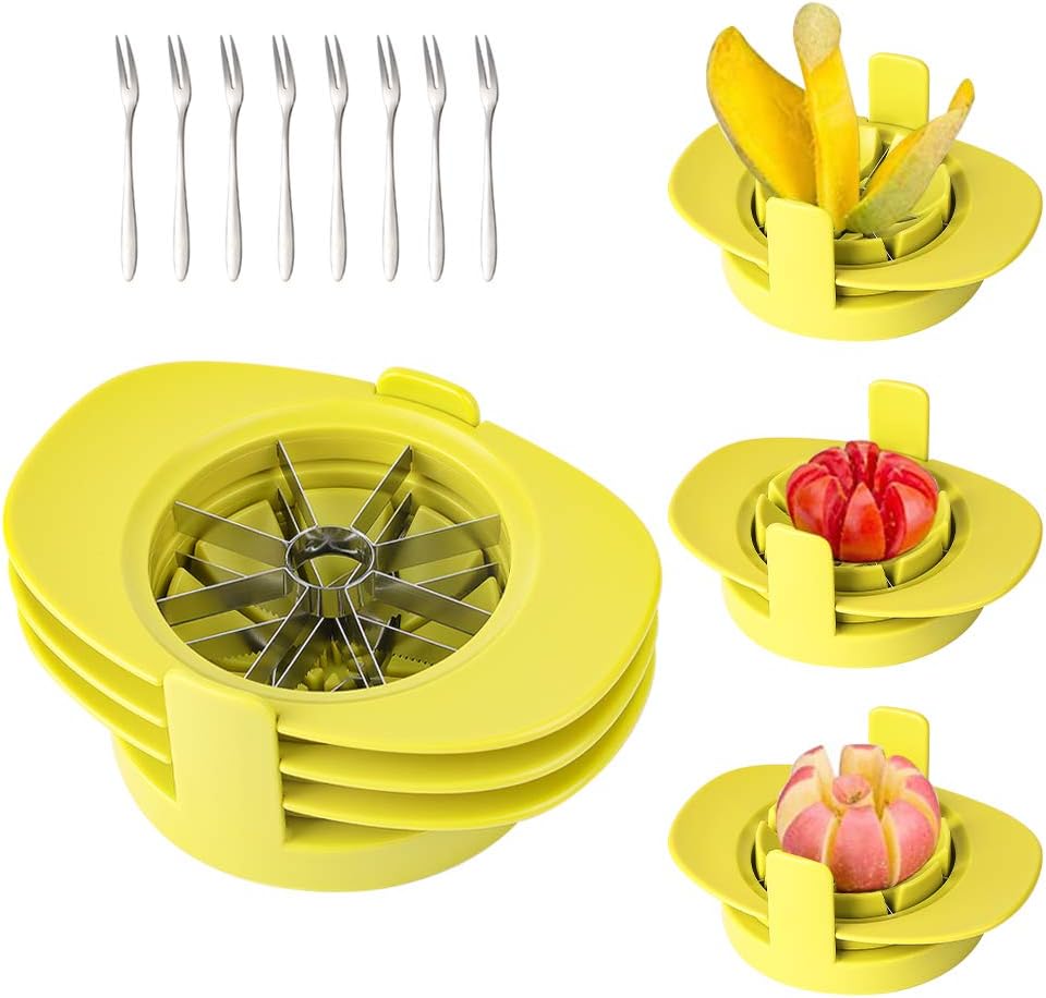 Delicate Stainless Steel Tomato Slicer Multifunction Fruit Corer Mango Cutter