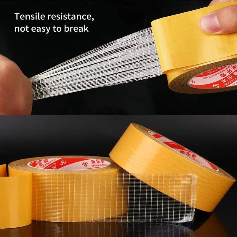 Double-side Transparent Fiber Mesh Tape