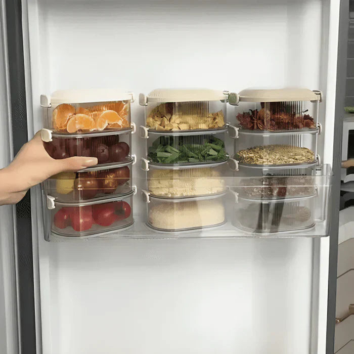 Multilayer Seasoning Storage Box