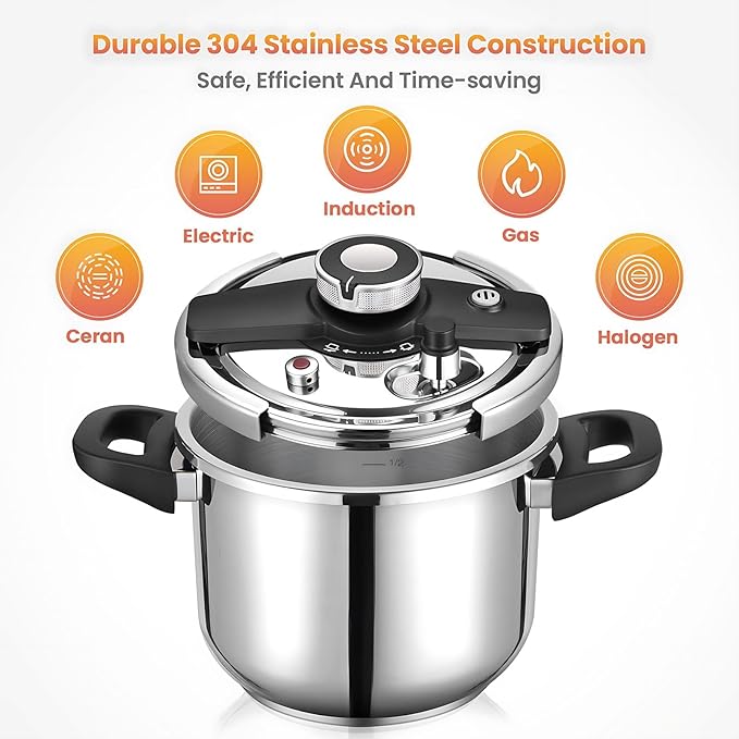 Stainless Steel Kitchen Pressure Cooker