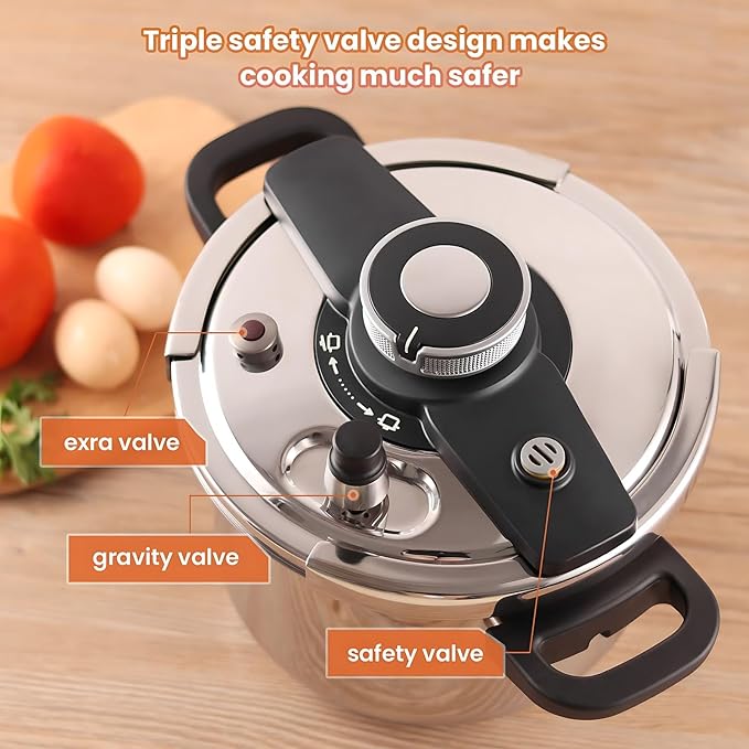 Stainless Steel Kitchen Pressure Cooker