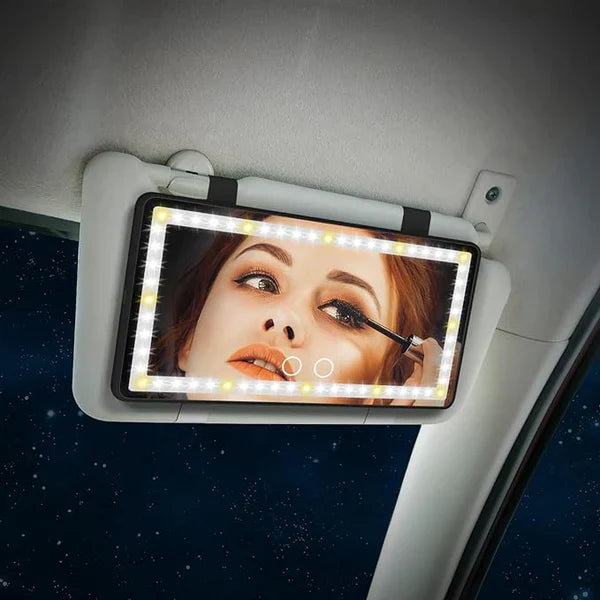 LED Car Sun Visor Vanity Mirror