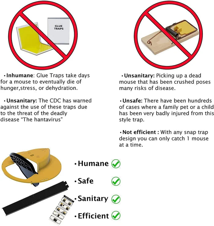 Flip & Slide Mousetrap Without Bucket