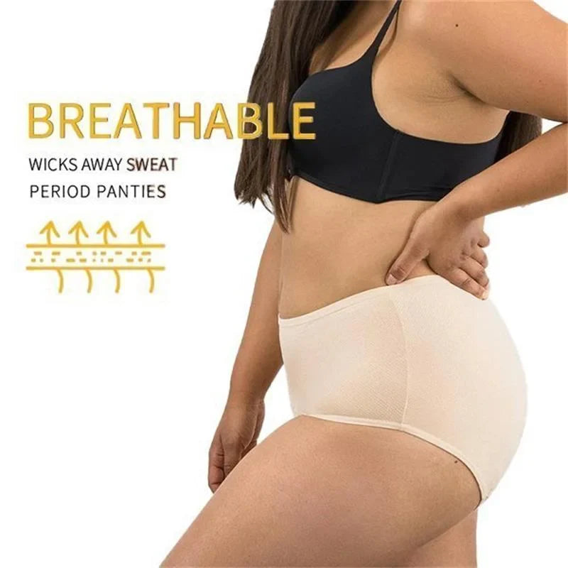 High Waist Leak Proof Pantie-Set of 2