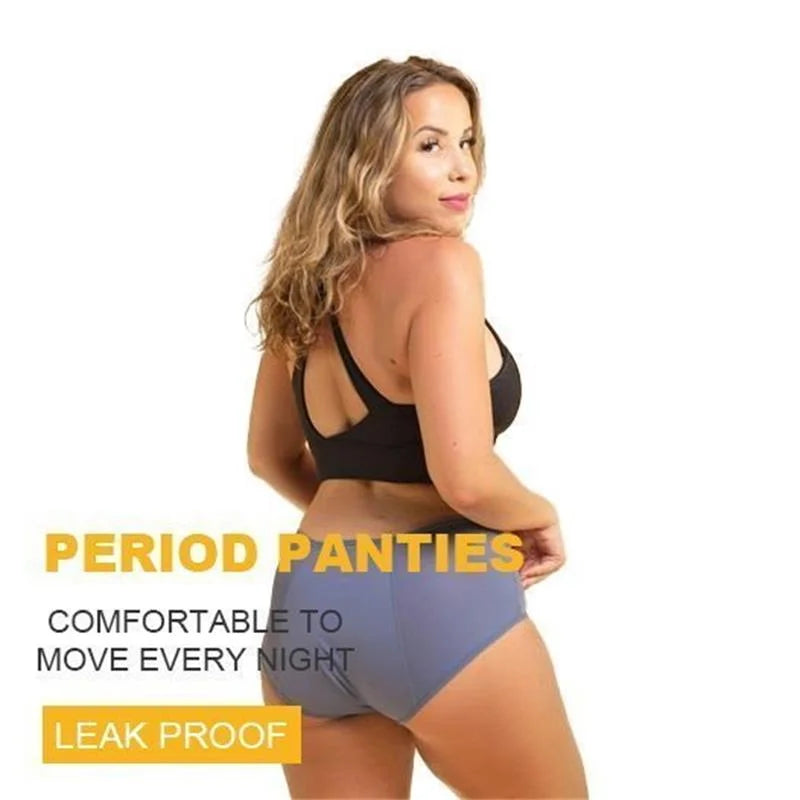 High Waist Leak Proof Pantie-Set of 2