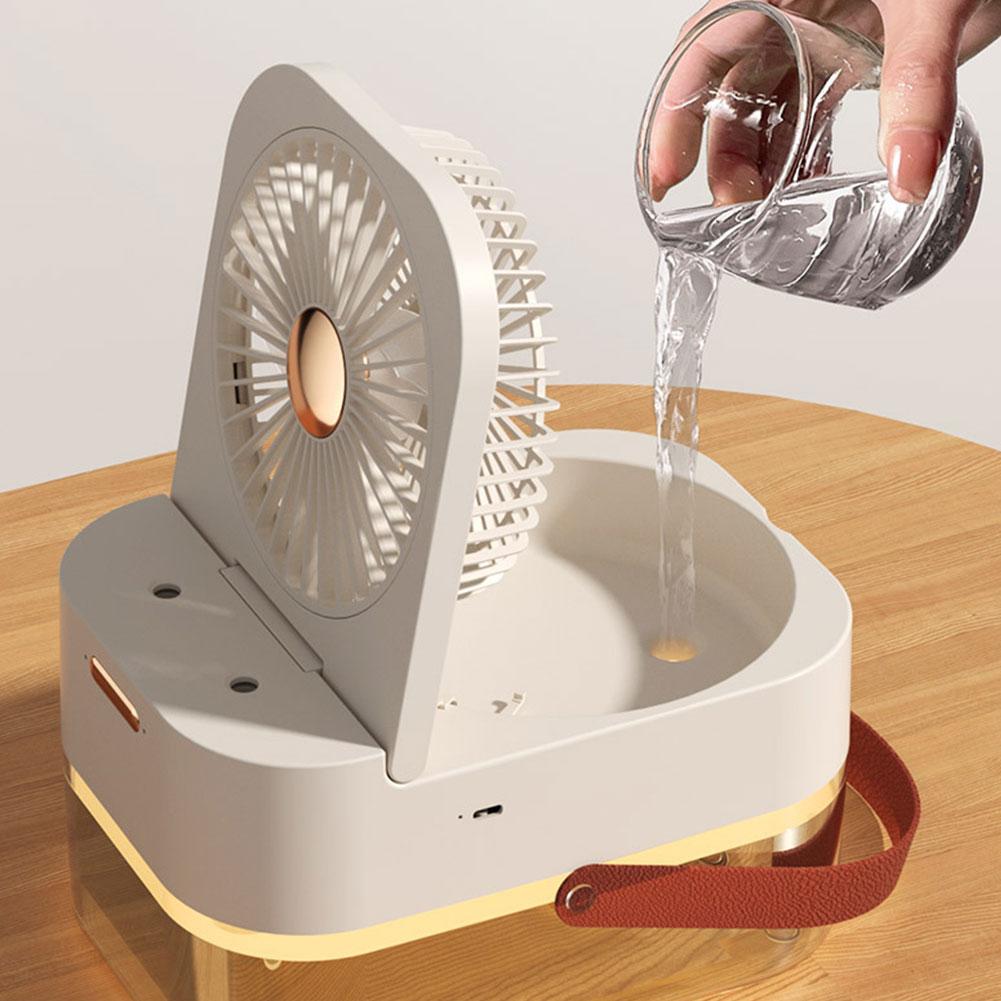 2in1 Remote control Mini Desktop Electric Fan