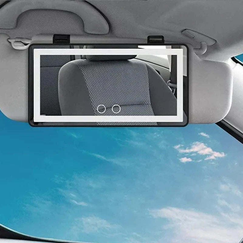 LED Car Sun Visor Vanity Mirror