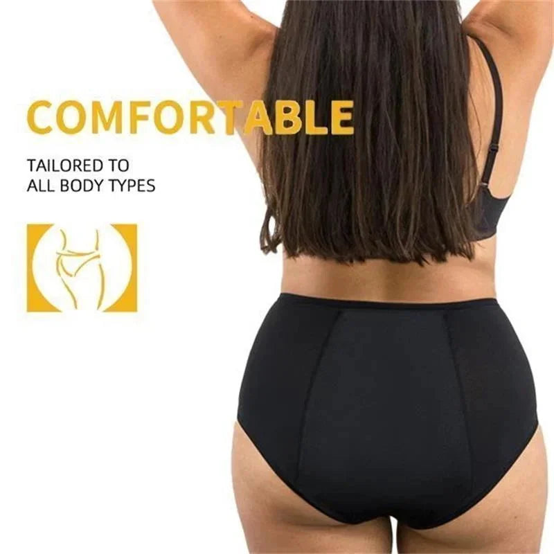 High Waist Leak Proof Pantie-Set of 2