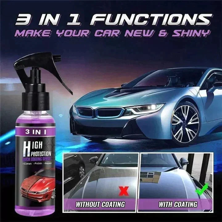 3 IN 1 HIGH PROTECTION CAR SPRAY