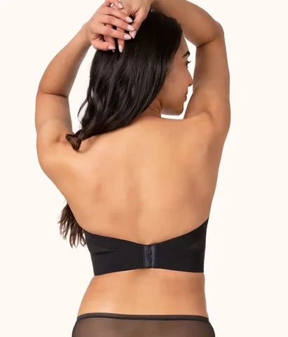 Low Back Strapless Bra