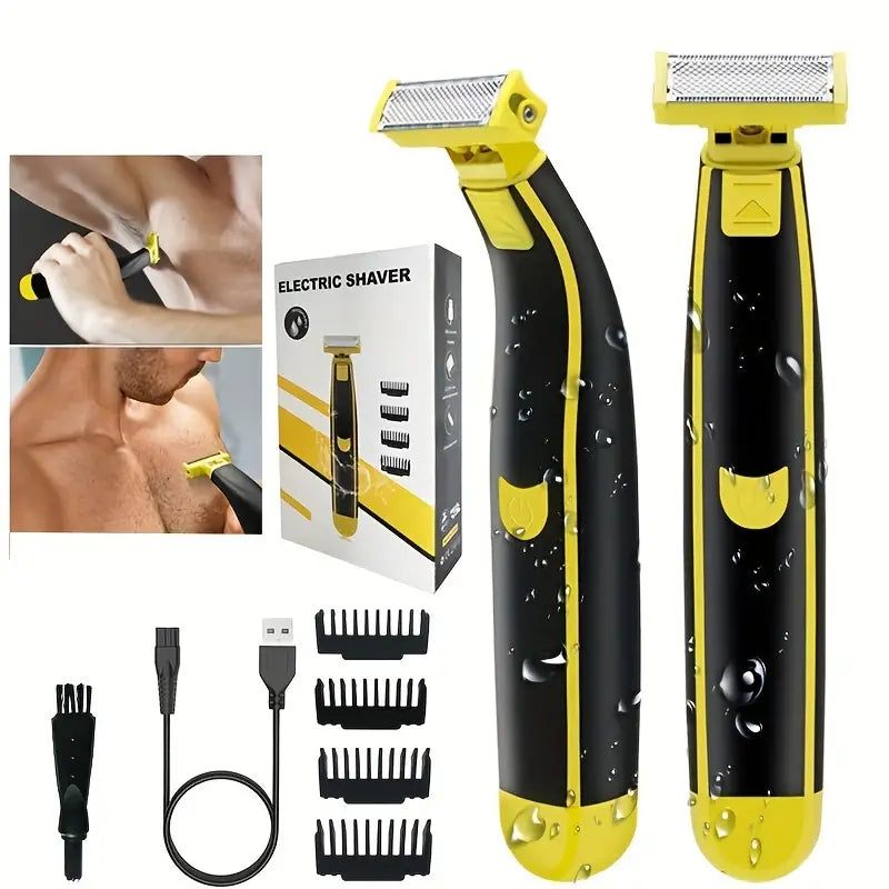 Full Body Wet and Dry Electric Shaver