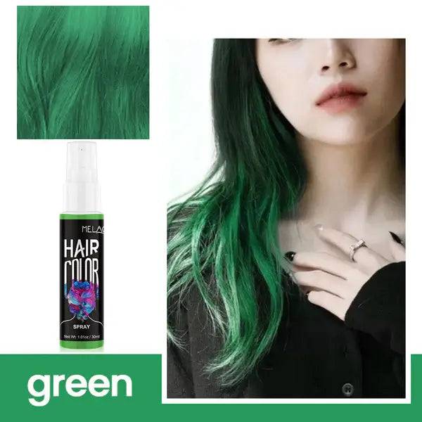 Bubble Dye Hair Color Spray