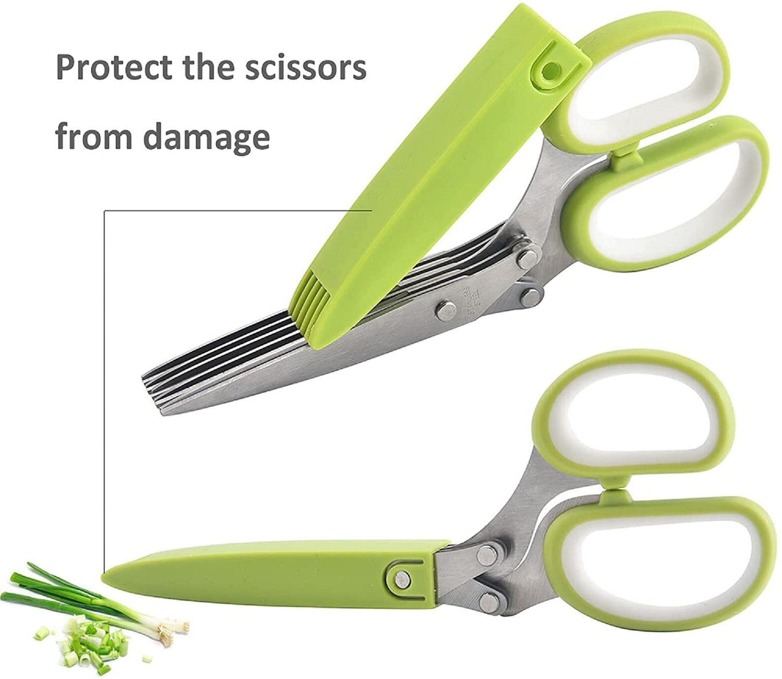 Herbs Scissor with 5 Blades-Buy 1 Get 1 Free