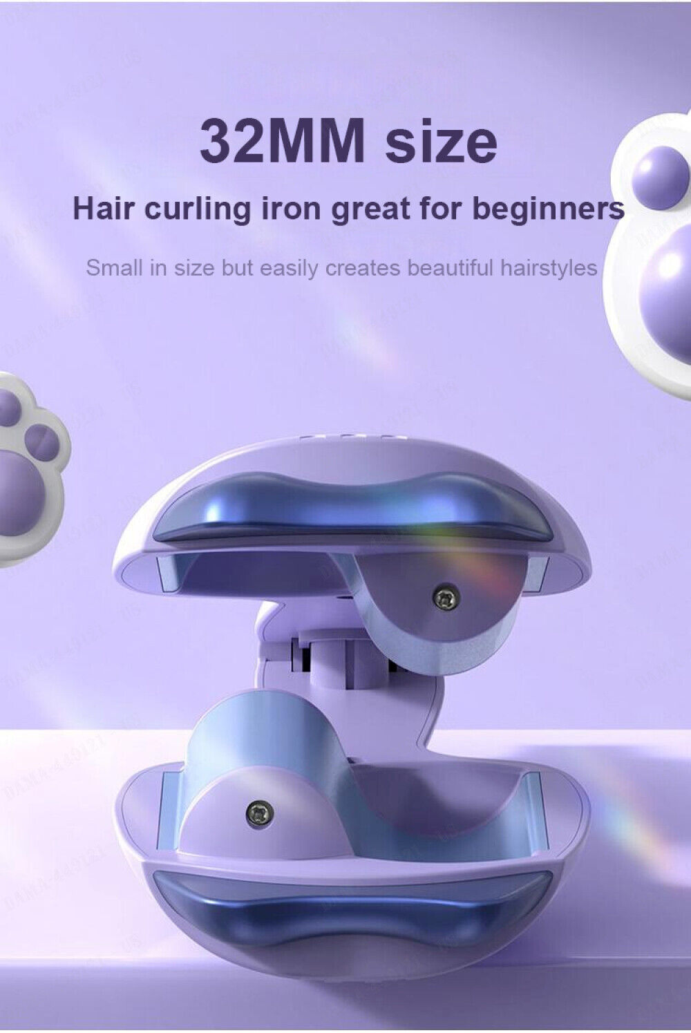 Cat Shaped Hair Curling Iron