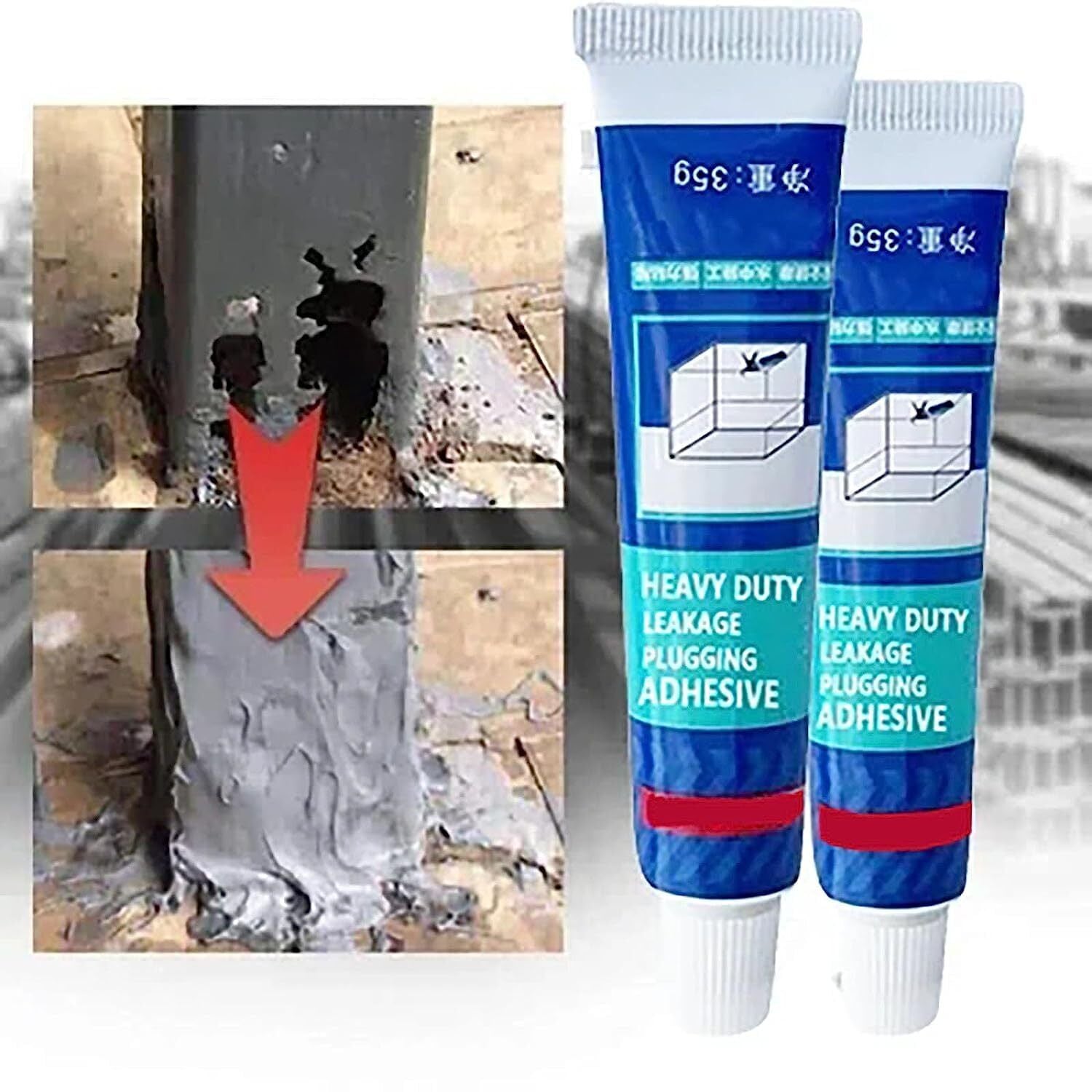 Heavy Duty Leakage Plugging Adhesive