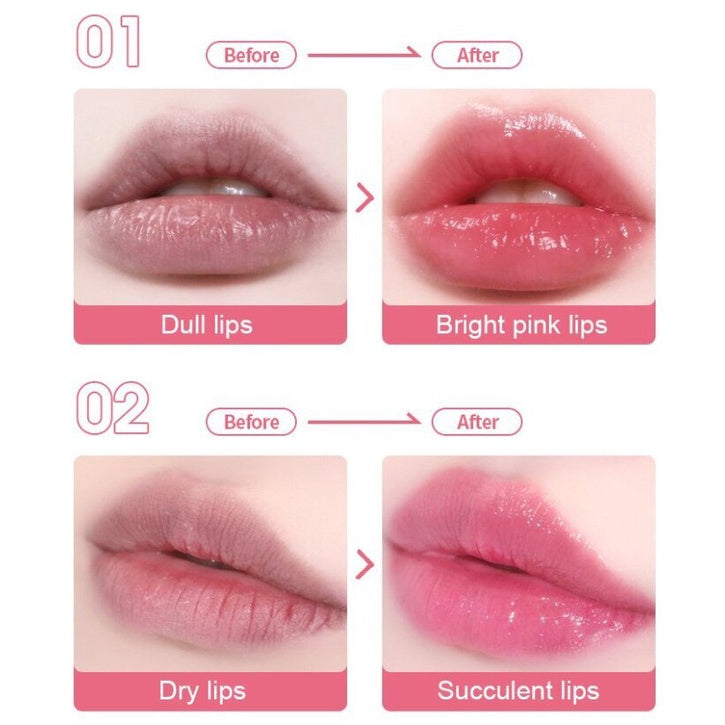 Color Changing Crystal Jelly Flower Lipstick